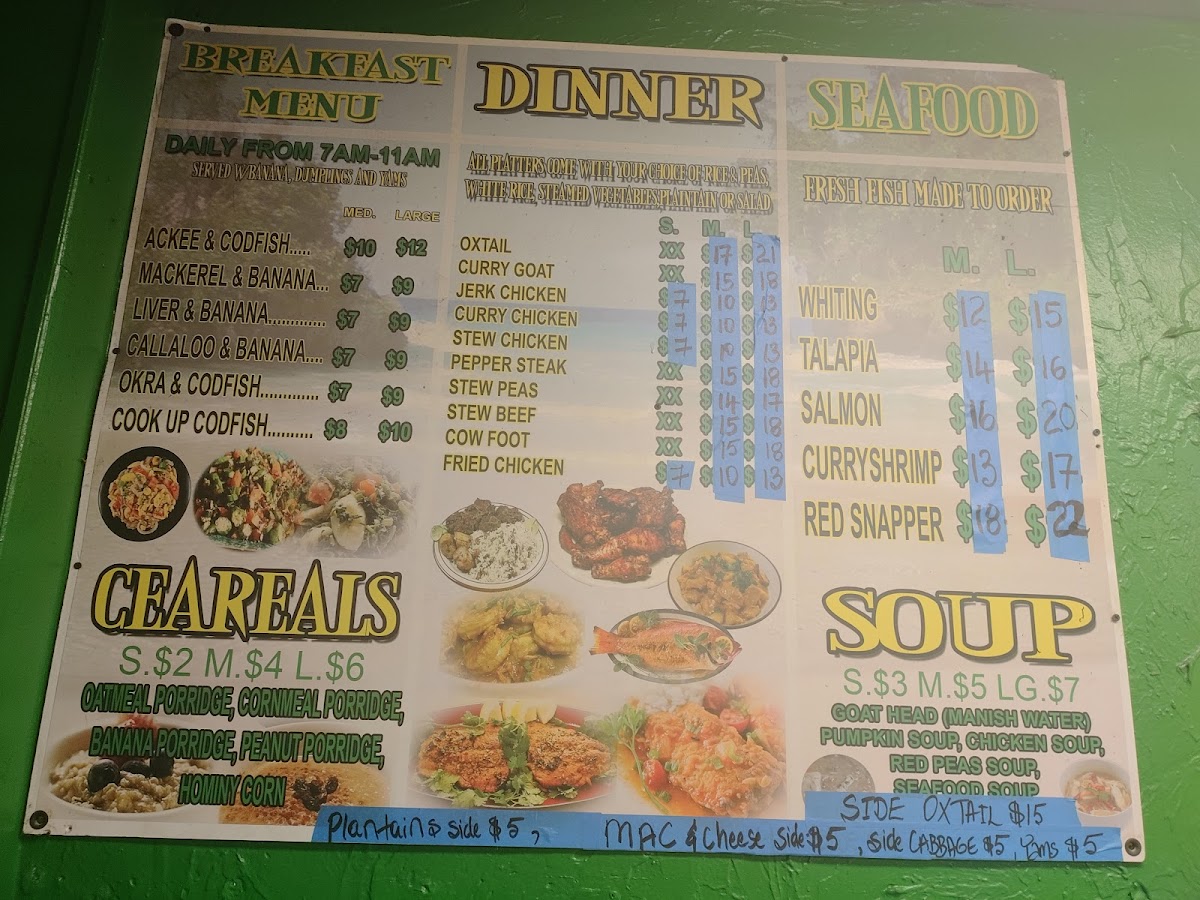 Dezzy's Jamaican Restaurant Menu - Image 2